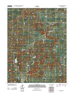 Howard NW 2012 topographic map thumbnail