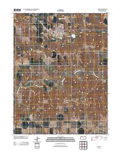 Hoxie 2012 topographic map thumbnail