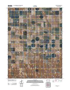 Hoxie NE 2012 topographic map thumbnail