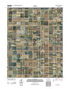 Hudson NW 2012 topographic map thumbnail