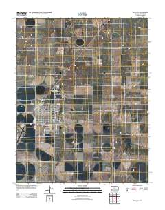 Hugoton 2012 topographic map thumbnail