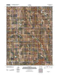 Hunter 2012 topographic map thumbnail
