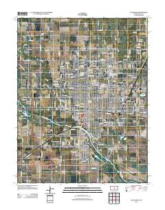 Hutchinson 2012 topographic map thumbnail