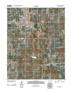 Independence 2012 topographic map thumbnail