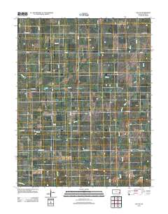 Iola SE 2012 topographic map thumbnail