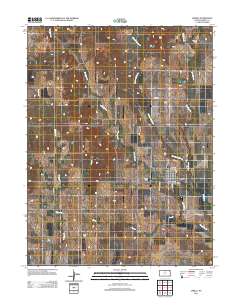 Jewell 2012 topographic map thumbnail