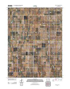 Jewell SW 2012 topographic map thumbnail