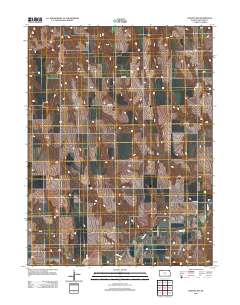 Kanona NW 2012 topographic map thumbnail