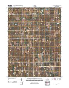 Kensington NW 2012 topographic map thumbnail