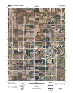 Kinsley 2012 topographic map thumbnail