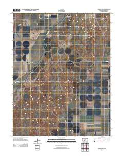 Kinsley SW 2012 topographic map thumbnail