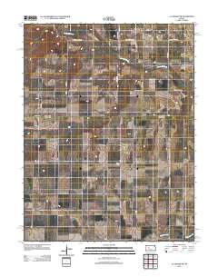 La Crosse NW 2012 topographic map thumbnail