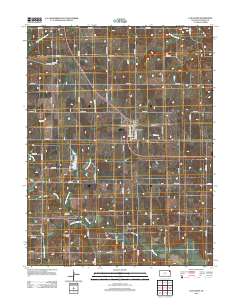 Lancaster 2012 topographic map thumbnail