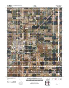 Larned 2012 topographic map thumbnail