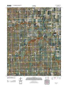 Le Roy 2012 topographic map thumbnail