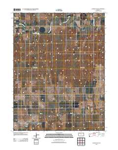 Lenora East 2012 topographic map thumbnail