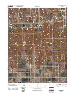 Lenora West 2012 topographic map thumbnail