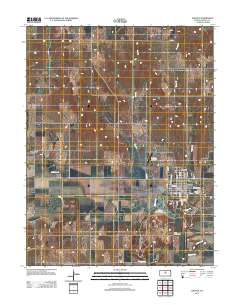 Lincoln 2012 topographic map thumbnail