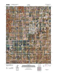Lindsborg 2012 topographic map thumbnail