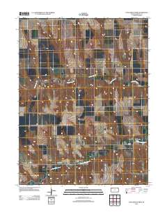 Long Draw North 2012 topographic map thumbnail