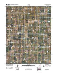 Lost Springs 2012 topographic map thumbnail