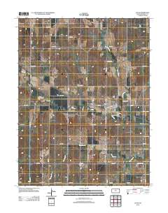 Lucas 2012 topographic map thumbnail