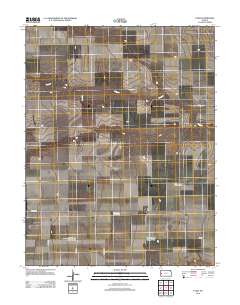 Lydia 2012 topographic map thumbnail