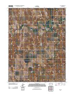 Lyle 2012 topographic map thumbnail