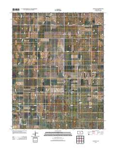 Lyons SE 2012 topographic map thumbnail