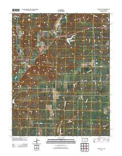Maple City 2012 topographic map thumbnail