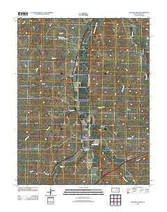 Matfield Green 2012 topographic map thumbnail