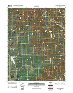 Matfield Green SE 2012 topographic map thumbnail