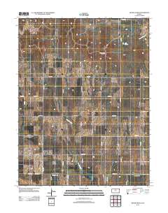 Meades Ranch 2012 topographic map thumbnail