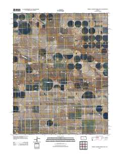 Middle Ladder Creek East 2012 topographic map thumbnail