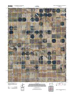 Middle Ladder Creek West 2012 topographic map thumbnail
