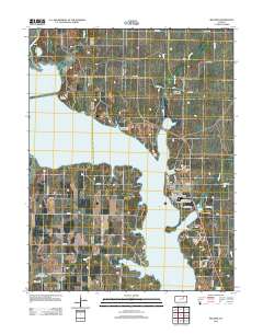 Milford 2012 topographic map thumbnail