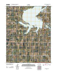 Milford Dam 2012 topographic map thumbnail