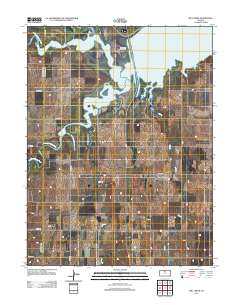 Mill Creek 2012 topographic map thumbnail