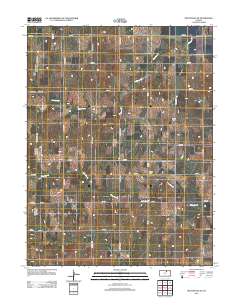Miltonvale NE 2012 topographic map thumbnail