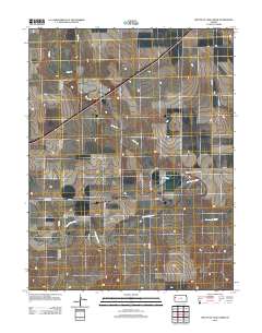 Mouth of Lake Creek 2012 topographic map thumbnail