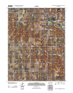 Mouth of Wild Horse Creek 2012 topographic map thumbnail