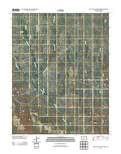 Nescatunga Creek North 2012 topographic map thumbnail