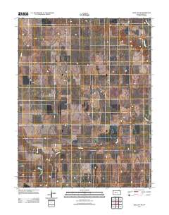 Ness City NE 2012 topographic map thumbnail
