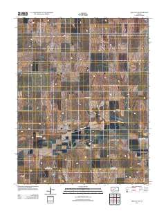 Ness City SE 2012 topographic map thumbnail