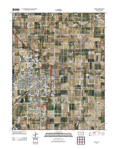 Newton 2012 topographic map thumbnail