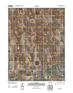Nicodemus 2012 topographic map thumbnail