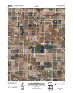 Oakley South 2012 topographic map thumbnail