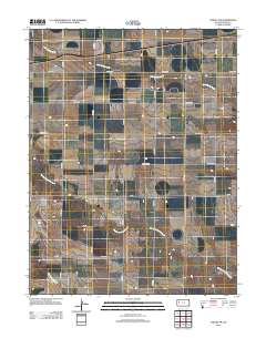 Oakley SW 2012 topographic map thumbnail