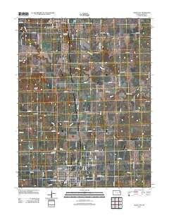 Osage City 2012 topographic map thumbnail