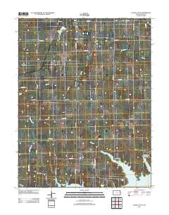 Osage City SE 2012 topographic map thumbnail